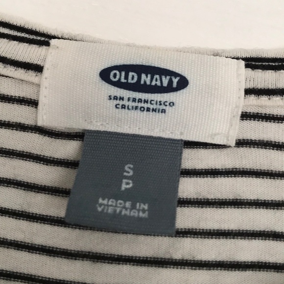 *SOLD* Graphic Striped T-Shirt - Picture 3 of 4